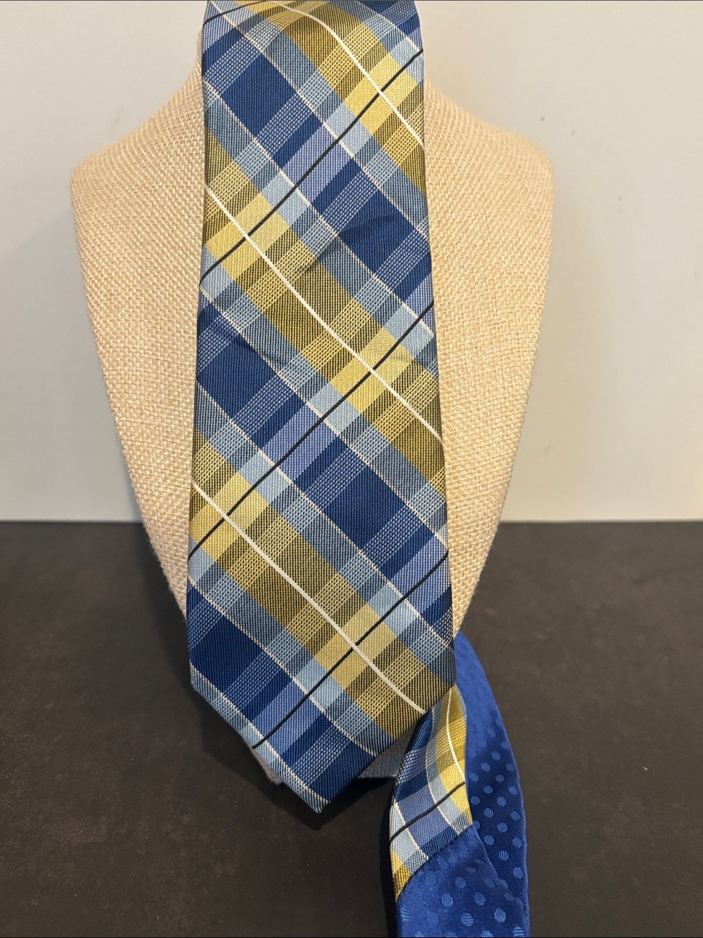 Perry Ellis Portfolio Silk Plaid Tie
